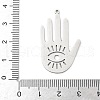 304 Stainless Steel Pendants STAS-S174-37P-3