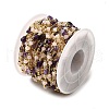 Handmade Natural Amethyst Nuggest Beaded Chains CHC-F020-06G-01-3