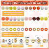 DIY ABS Plastic & Polymer Clay & CBB Beads Jewelry Making Finding Kits DIY-WH20010-20C-2