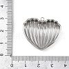 304 Stainless Steel Pendants STAS-B092-08A-P-3