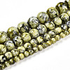 Baking Painted Glass Beads Strands X1-DGLA-N003-10mm-A04-2