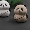 Panda with Crossbody Bag Figurine Scented Candle Silicone Molds PW-WG88362-01-5