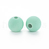 Rubberized Style Acrylic Beads MACR-T042-04A-01H-3