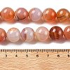 Natural Multi-Color Agate Beads Strands G-A261-B21-14mm-5