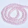 Electroplate Glass Beads Strands EGLA-A034-T2mm-B12-2