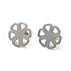 201 Stainless Steel Stud Earring Findings STAS-D244-30P-1