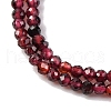 Natural Garnet Beads Strands G-RM241221-A18-4