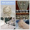 CHGCRAFT 84pcs 7 style ABS Plastic Imitation Pearl Pendants KY-CA0001-23-6