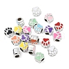 CCB Plastic European Beads CCB-D278-06-1