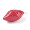Opaque Resin Pendants RESI-G107-04C-2