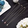 Unicraftale DIY 304 Stainless Steel Cable Chain Necklaces Making Kits DIY-UN0002-44G-3