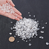 AHADERMAKER 350Pcs 3 Size Natural Quartz Crystal Beads G-GA0001-51-3