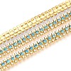 Iron Rhinestone Cup Chains CH-T006-04G-03-1