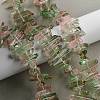 Natural Dyed Quartz Beads Strands G-G791-14R-2