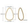 Smooth Surface Alloy Linking Rings X-PALLOY-S117-166B-2