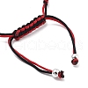 Nylon Thread Bracelets BJEW-JB11214-03-4