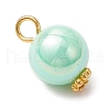 Opaque Acrylic Pendants PALLOY-JF03929-02-4