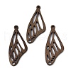Walnut Wood Pendants WOOD-A025-01B-1