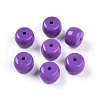 Opaque Acrylic Beads SACR-T017-35B-1
