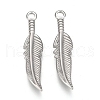 Tarnish Resistant 304 Stainless Steel Pendants STAS-H443-02P-1
