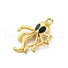 304 Stainless Steel Enamel Pendants STAS-B085-27G-2