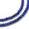 Natural Lapis Lazuli Beaded Necklaces NJEW-JN02990-07-3