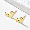 925 Sterling Silver Stud Earrings for Women EJEW-K303-03G-2