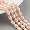 Natural Cultured Freshwater Pearl Beads Strands PEAR-P062-10G-1