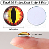 Gorgecraft 1 Bag Glass Doll Eyes Cabochons DIY-GF0008-70A-2