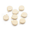 304 Stainless Steel Charms STAS-F186-04G-10mm-1