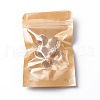 Eco-friendly Biodegradable Kraft Paper Packaging Zip Lock Paper Bag CARB-P002-04-2