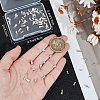Beebeecraft 80Pcs 2 Styles Brass Pendants KK-BBC0016-14-3