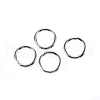 Tarnish Resistant 304 Stainless Steel Open Jump Rings X-STAS-D448-099P-8mm-1