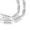 Tarnish Resistant 304 Stainless Steel Link Chains STAS-P219-57-2