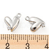 Brass Micro Pave Cubic Zirconia Charms KK-E090-40P-3
