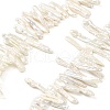Natural Baroque Keshi Pearl Beads Strands PEAR-B004-02A-02A-2