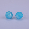 Round Silicone Focal Beads SI-JX0046A-54-2