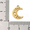 304 Stainless Steel Pendants STAS-S123-03G-04-3