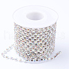 Brass Rhinestone Strass Chains CHC-T002-SS16-02S-1