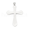 304 Stainless Steel Big Pendants STAS-G303-09AS-2