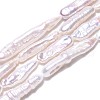 Natural Baroque Pearl Keshi Pearl Beads Strands PEAR-S010-30-03-2