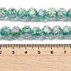 Handmade Foil Lampwork Beads Strands FOIL-S136-001F-4