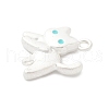 Zinc Alloy Enamel Pendants FIND-U028-01A-2