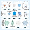 SUNNYCLUE 12 Styles Food Grade Eco-Friendly Silicone Beads SIL-SC0002-20-2