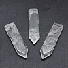 Natural Quartz Crystal Cabochons G-P384-E10-1