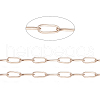 Ion Plating(IP) 304 Stainless Steel Paperclip Chains CHS-F010-01H-RG-1