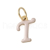 304 Stainless Steel Enamel Charms STAS-G353-01G-T-1