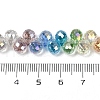 Electroplate Glass Beads Strands EGLA-D300-02-6mm-4