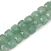 Natural Green Strawberry Quartz Beads Strands G-H078-C42-6mm-2