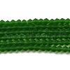Imitate Austrian Crystal Frosted Glass Beads Strands EGLA-A039-T4mm-MD25-1